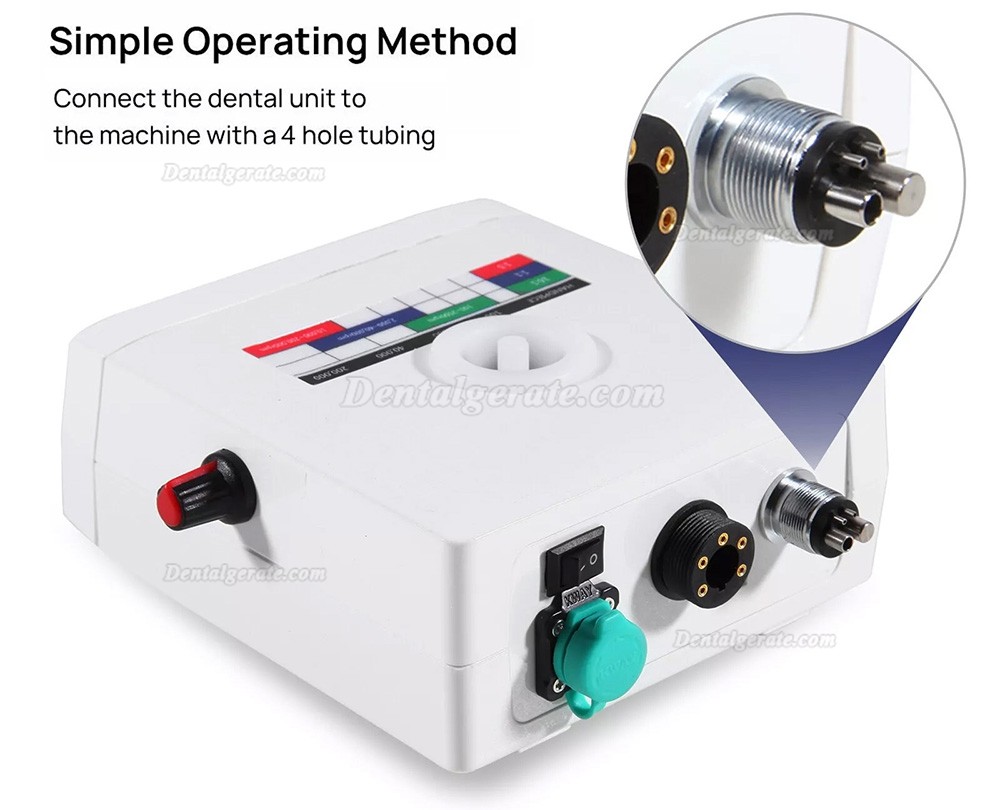 Dental B&uuml;rstenloser Elektrischer Mikromotor mit LED und Wassertank